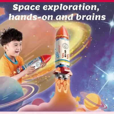 FEELO - 1185 - Lắp Ráp Tên Lửa (20 Chi Tiêt)