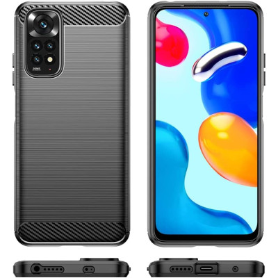 Ốp lưng chống sốc vân kim loại cho Xiaomi Redmi Note 11 4G / Note 11s 4G / Note 11 Pro hiệu Likgus (bảo vệ toàn diện, chống va đập) - hàng nhập khẩu