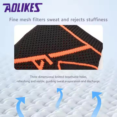Băng quấn cổ tay AOLIKES A-8201 Bảo vệ và hỗ trợ cổ tay tối ưu - (1 chiếc)