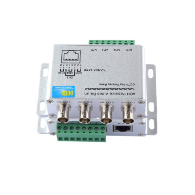 Bộ chuyển đổi tín hiệu video từ cáp đồng trục sang cáp mạng lan rj45 4 kênh - BL4CH - Hàng Chính hãng