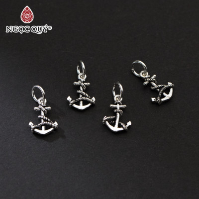 Charm bạc hình mỏ neo treo - Ngọc Quý Gemstones