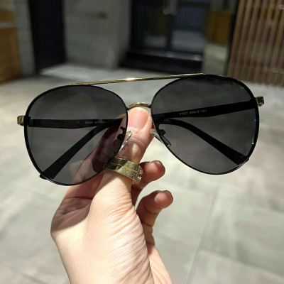 Kính râm cao cấp cho nam Mắt kính phân cực chống chói chống lóa kiểu dáng phi công