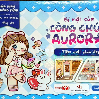 Bộ sách Dán Hình Thông Minh - Bí Mật Của Công Chúa Aurora (Bộ 5 cuốn tặng bút chì 2B)