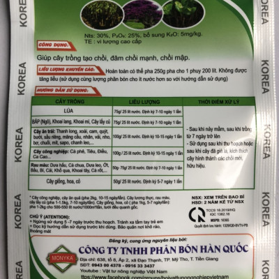 5 GÓI PHÂN BÓN PHÁT LỘC - 5 GÓI PHÂN BÓN Ú NU