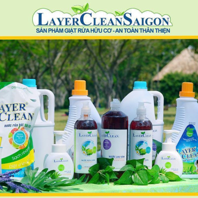 Túi châm nước rủa chén bát Layer Clean 2L hương quýt