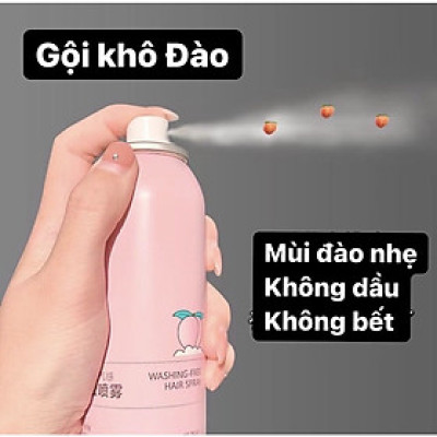Phụ kiện nhà tắm _Dầu gội đầu khô dạng xịt cấp tốc chai 150ml , không cần dùng nước , không bết dính , không dầu , giúp tóc bồng bềnh ,mềm mượt hương thơm dịu nhẹ , phù hợp với người bận rộn , nhỏ gọn dễ mang theo mọi nơi 