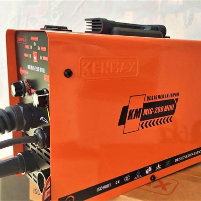 Máy hàn Mig/Que Kenmax KM MIG 200 Mini (vừa hàn Mig, vừa hàn que 2.5-3.2mm) - Hàng chính hãng