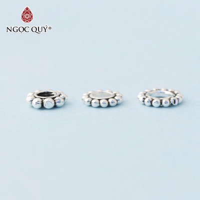 Chặn hạt hình bánh răng - Ngọc Quý Gemstones