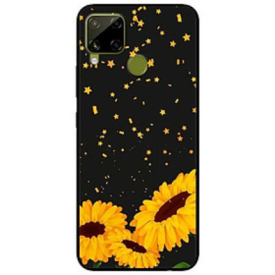 Ốp lưng dành cho Realme C15 mẫu Hoa Hướng Dương