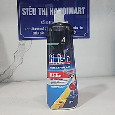 Nước làm bóng Finish 800ml Hương Chanh dùng cho Máy rửa chén bát