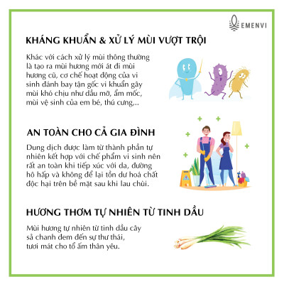 Dung dịch vi sinh lau nhà & phòng tắm 5l