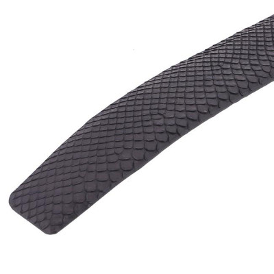 HP4311-12-15-44 - Thắt lưng nam da trăn Huy Hoàng 4P màu da nguyên thủy, đen, trắng, nâu