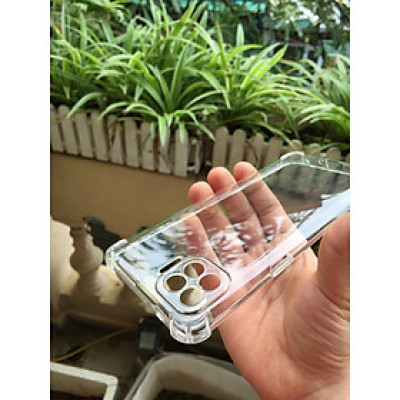 Ốp lưng silicon cho Oppo A93 - F17 Pro chống sốc gờ cao 4 góc trong suốt