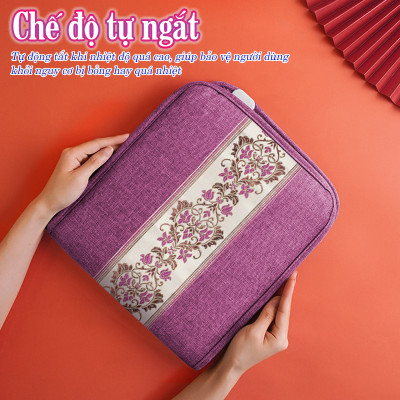 Đai Chườm Nóng Muối Thảo Dược Nikio NK-201 - Túi Chườm Đá Muối Ngải Cứu