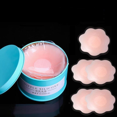 Hộp 10 miếng silicon dán ngực, dán đầu ti - Tái sử dụng nhiều lần