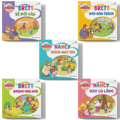 Sách: Combo 5 Cuốn Cùng Con Vượt Qua Cảm Xúc Tiêu Cực Tuổi Mầm Non