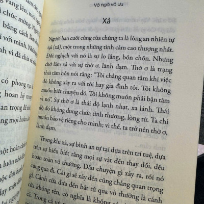 VÔ NGÃ VÔ ƯU – Ni sư Ayya Khema – Diệu Liên, Lý Thu dịch – Thái Hà – NXB Lao động