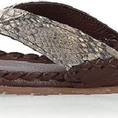 Dép nữ Huy Hoàng da trăn màu nguyên thủy HT7304