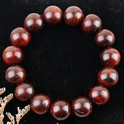 Vòng tay Phong thủy Gỗ Sưa_14 ly_15 hạt