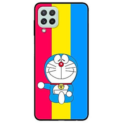 Ốp lưng dành cho Samsung A22 - Samsung S21 FE mẫu Doremon Nền 3 Màu
