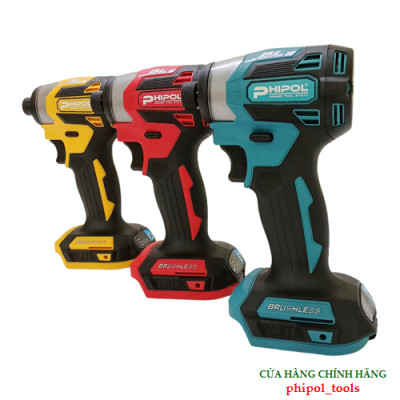 Thân máy chuyên vít 173, có 4 chế độ, chân pin phổ thông, chỉnh tốc PHIPOL TOOLS - Màu Ngẫu Nhiên - Hàng Chính Hãng