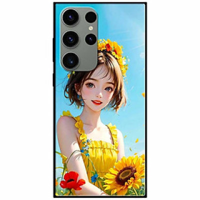 Ốp lưng cho Samsung S21 FE - S23 - S23 Plus - S23 Ultra - S24 - S24 Ultra - Vương Miệng Hoa - Hàng Chính Hãng