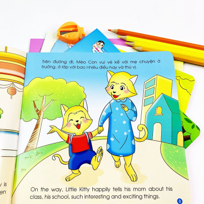 Sách - Kỹ Năng Giao Tiếp Ứng Xử Song Ngữ (10 cuốn Kèm File Nghe)