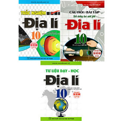 Combo Học Tốt Địa Lí Lớp 10 (Dùng Chung Cho Các Bộ SGK Theo Chương Trình GDPT Mới) (Bộ 3 Cuốn) - HA