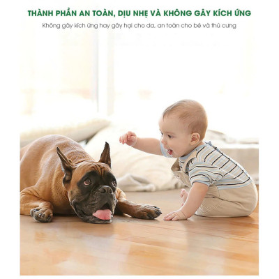 COMBO 30 Giấy Lau Nhà Hòa Tan Thay Thế Nước Lau Sàn Với Công Nghệ Hương Thơm Dịu Nhẹ, Sạch Bóng Sàn Nhà Chỉ Với Một Miếng Giấy 