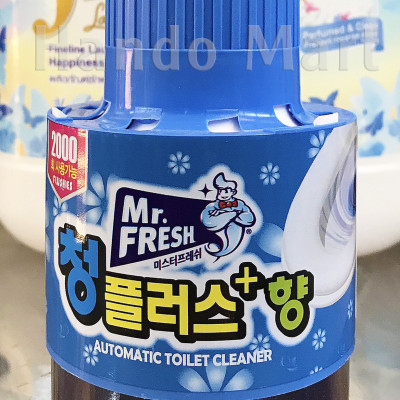 Combo 5 Cốc thả bồn cầu tẩy xanh toilet Hàn Quốc Mr Fresh 180g ( hương ngàn hoa )