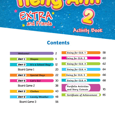 Tiếng Anh 2 Extra and Friends pack (SB, WB, Notebook)