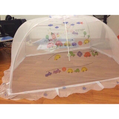 Đồ Dùng Phòng Ngủ -   Mùng Chụp Voan  Thái  -Mùng Chụp Cây Gấp Gọn Chống Muỗi, Côn Trùng Cho Bé Nhỏ