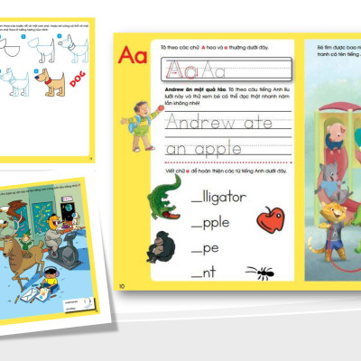 Big Fun Activity Book - Sẵn Sàng Cho Bé Tới Trường 1 - B (5-7 Tuổi)