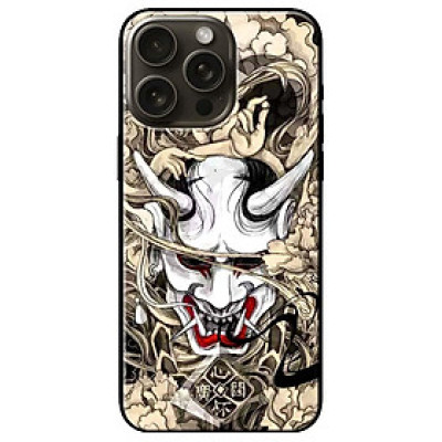 Ốp lưng dành cho Iphone 15 - Iphone 15 Plus - Iphone 15 Pro - Iphone 15 Pro Max - Quỷ Trắng Hai Sừng - Hàng Chính Hãng
