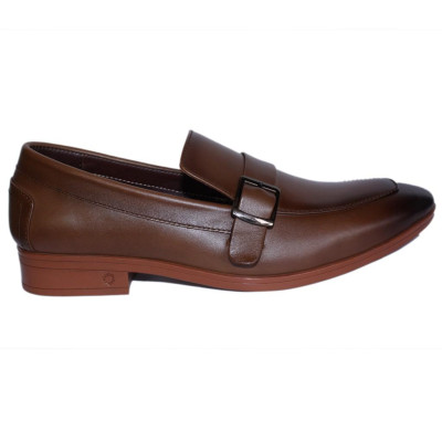 Giày tây nam Huy Hoàng màu nâu đỏ HT7504