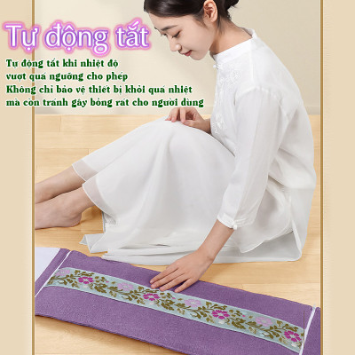 Đệm nhiệt nóng sưởi ấm toàn thân Nikio NK-202 - Dòng cao cấp có khóa dán