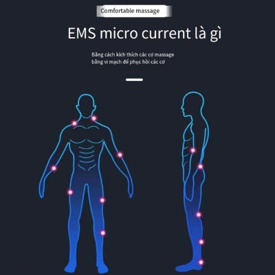 Thảm Massage Bàn Chân Xung Điện Trị Liệu EMS Giúp Lưu Thông Khí Huyết