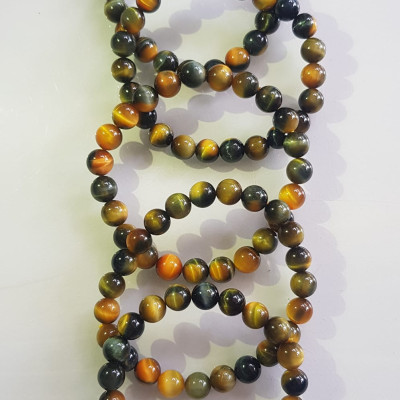 Vòng tay phong thủy may mắn Nữ đá mắt hổ tự nhiên vàng xanh đều mới bóng mượt đẹp Size hạt 8mm Nữ đeo Công dụng vòng đá mắt hổ đá thiên nhiên tốt cho sức khỏe, đem đến may mắn,xoa dịu tâm trí công việc hanh thông ạ