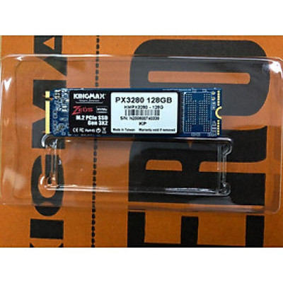 Ổ cứng SSD Kingmax Zeus PX3280 128GB M.2 2280 PCIe NVMe Gen - Hàng chính hãng