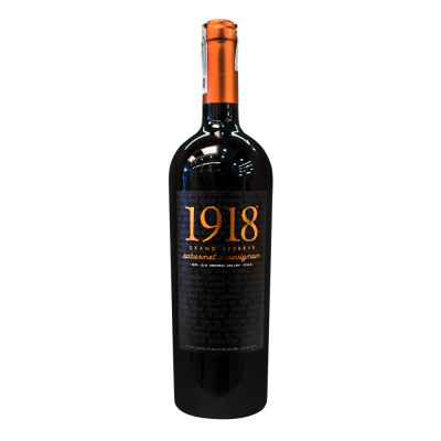 Rượu vang đỏ Chile 1918 Grand Reserve Cabernet Sauvignon 750ml 14.5% - Hàng chính hãng