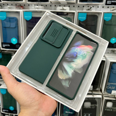 Ốp lưng cho Galaxy Z Fold 5 Nillkin CamShield Silky-hàng chính hãng