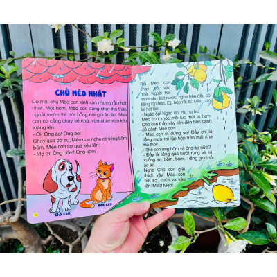 Sách - Bộ 4 cuốn Thơ, Truyện, Đồng Dao Cho Bé Học Nói - Phát triển IQ, EQ và Lễ Giáo (Bìa cứng cả cuốn)