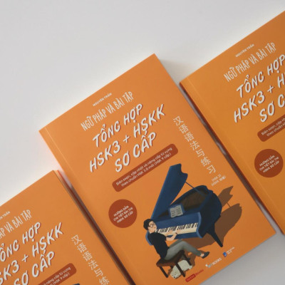 Sách - Ngữ Pháp Và Bài Tập Tổng Hợp HSK 3 + HSKK Sơ Cấp - AZ Việt Nam