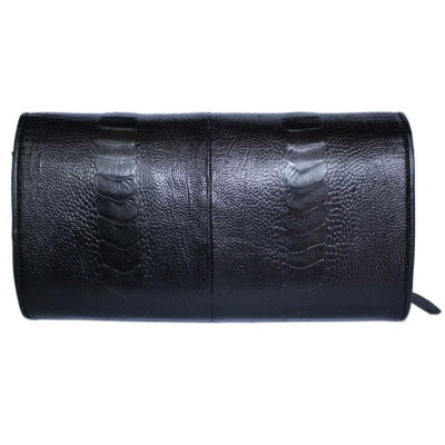 HP6414 - Túi đeo da đà điểu Huy Hoàng da chân màu đen