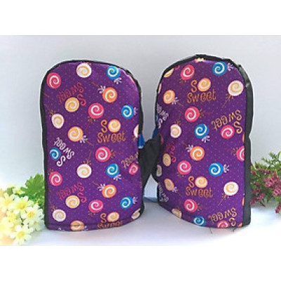 Găng tay đi xe máy lót nỉ ấm áp - Giao ngẫu nhiên