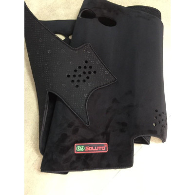 Thảm Taplo Lông Cừu Xe Kia Soluto 2018 2019 2020 2021 Có Chống Trượt