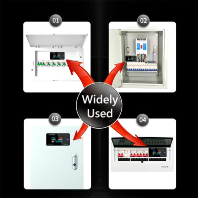 Thiết Bị Công Tơ Điện Tử 6 Trong 1 - Đo Công Suất, Cường Độ, Điện Áp AC Chính Xác