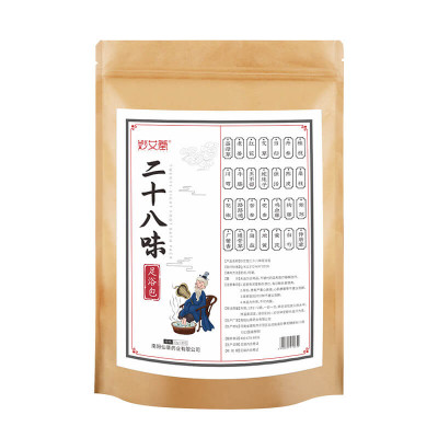 Bịch 28 Vị Thảo Dược Ngâm Chân Túi Lọc Đông Y 650g Tán Bột Thải Độc Giảm Stress Ngủ Ngon Chống Hôi Chân 