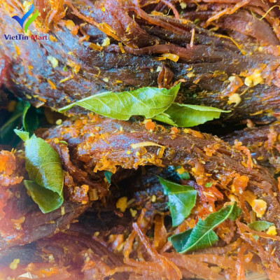 Khô Trâu Đập Lá Chanh 250g VietTin Mart