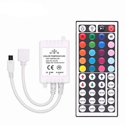 Mạch Điều Khiển LED 5050 / 3528 RGB 12V Kèm Remote 44 Phím